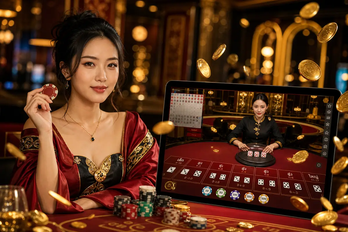 pkpk66 မိုဘိုင်းဖုန်းမှ Slots ကစားနေသောမြင်ကွင်း